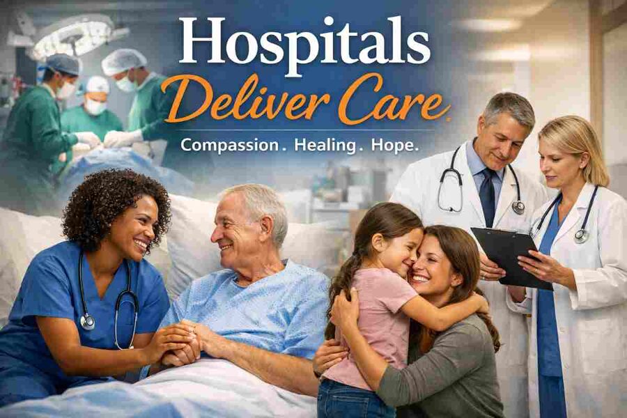 Hospitals deliver care