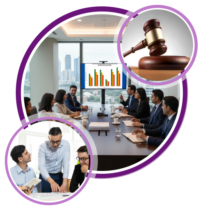 Institutional compliance and legal review